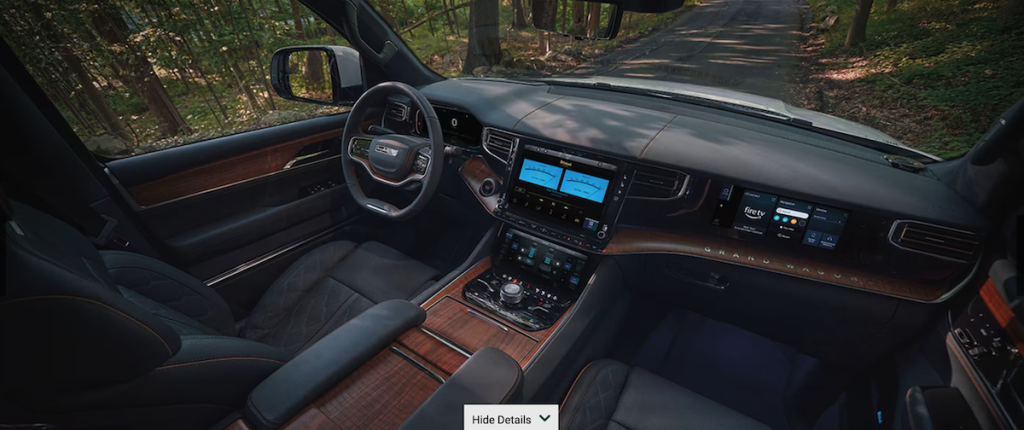 2024 Grand Wagoneer Interior Dash View